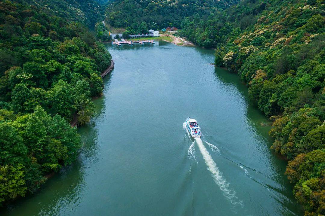 三百山东风湖图片