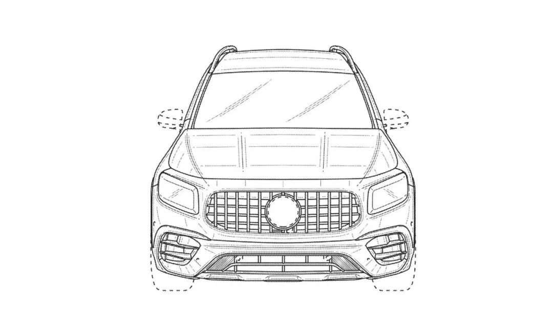 AMG GLB 45专利申请图被曝光，设计细节披露