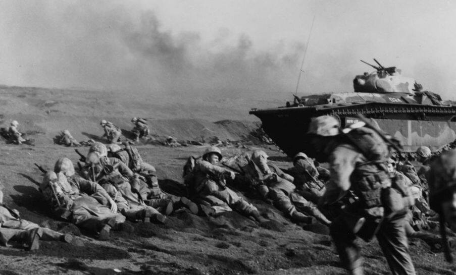 硫磺岛战役：美军对日军是降维打击吗？
