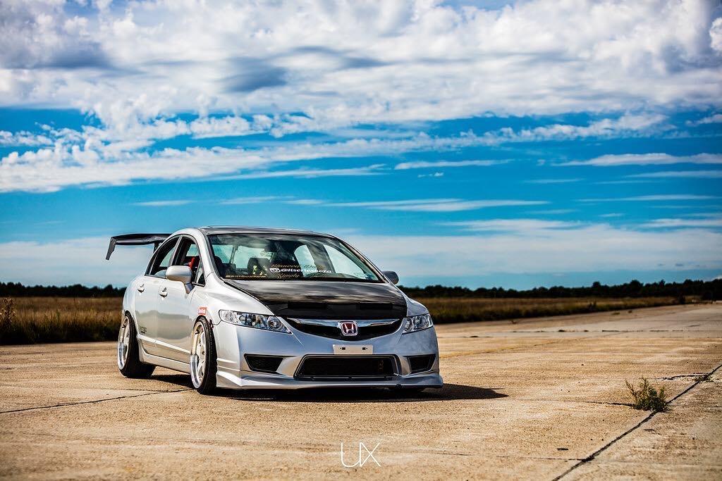 本田八代思域si五年时间最终让它化身为一头猛兽