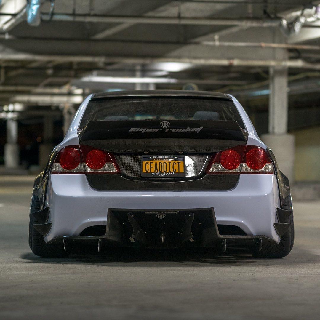 本田八代思域si五年时间最终让它化身为一头猛兽