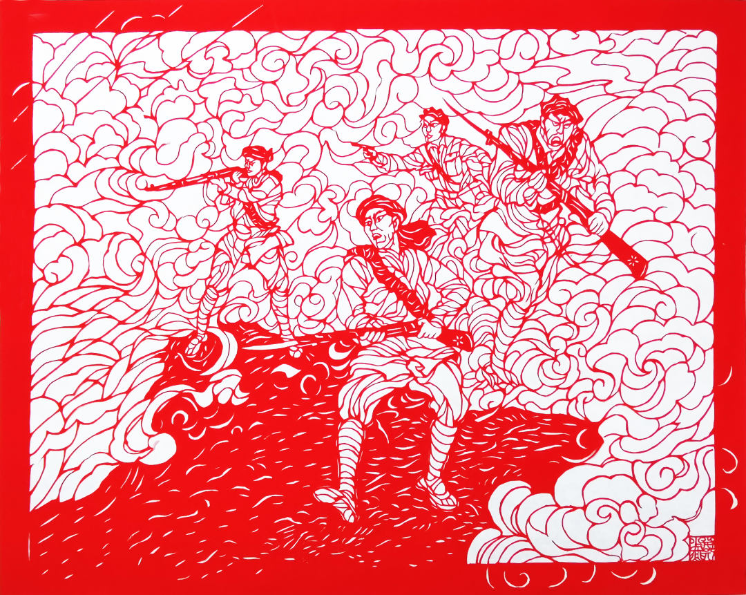 庆"八一",巧手致敬最可爱的人