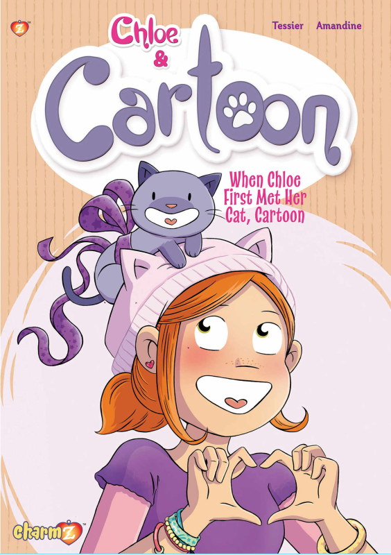 图片[1]-儿童英语漫画书《Chloe & Cartoon》全2册下载 PDF高清彩页 百度云网盘-油桃圈